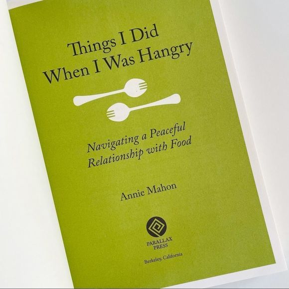 BOOK, Things I Did When I Was Hangry, Annie Mahon, Soft Cover Paperback, NEW - Picture 4 of 14